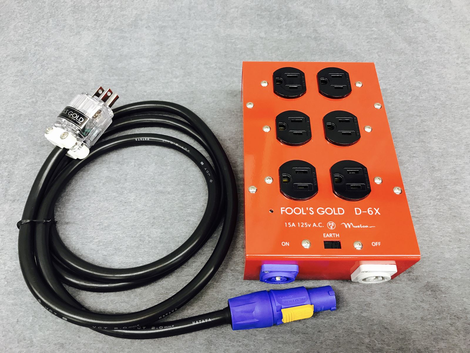 FOOL'S GOLD D-6X＆GPC-1 電源タップ＆専用電源ケーブル | SwingAudio Shop